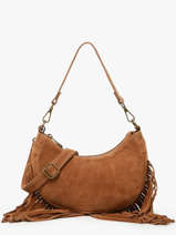 Schoudertas Velvet Milano Bruin velvet VE25064